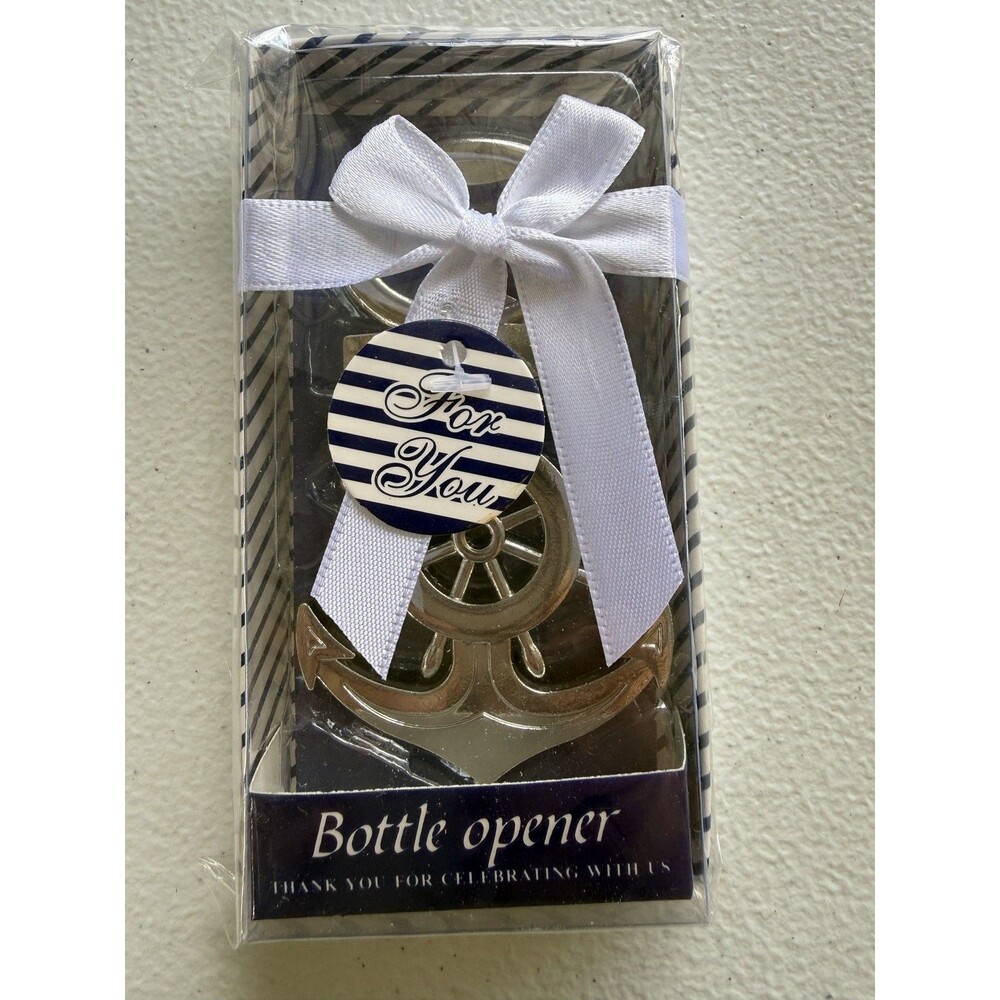 Anchor Bottle Opener Nautical Party Favor Gift Pack